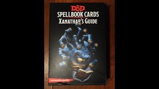 Xanathar's Guide Spell Cards Opening and Review