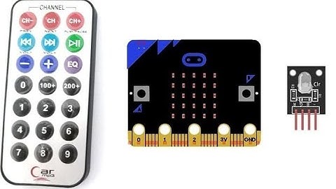Allumer le #module  #leds  #rgb  connecté au Micro:bit par la #télécommande