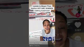 Megan Thee Stallions Hot Girl Summer Trademarks
