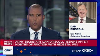 Download lagu Army Sec. Dan Driscoll resigns after months of friction with Sec. Hegseth, according to WSJ
