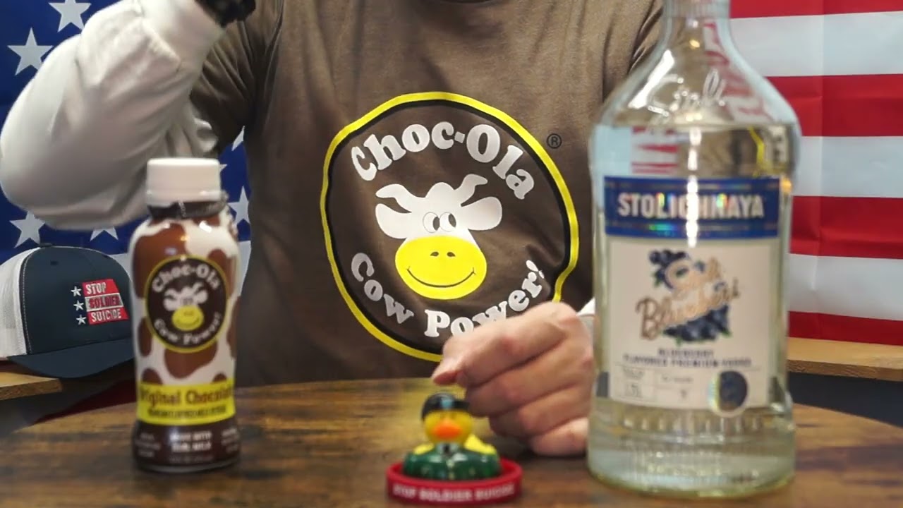 William Harvey - Stoli Blueberry Vodka & Choc-Ola