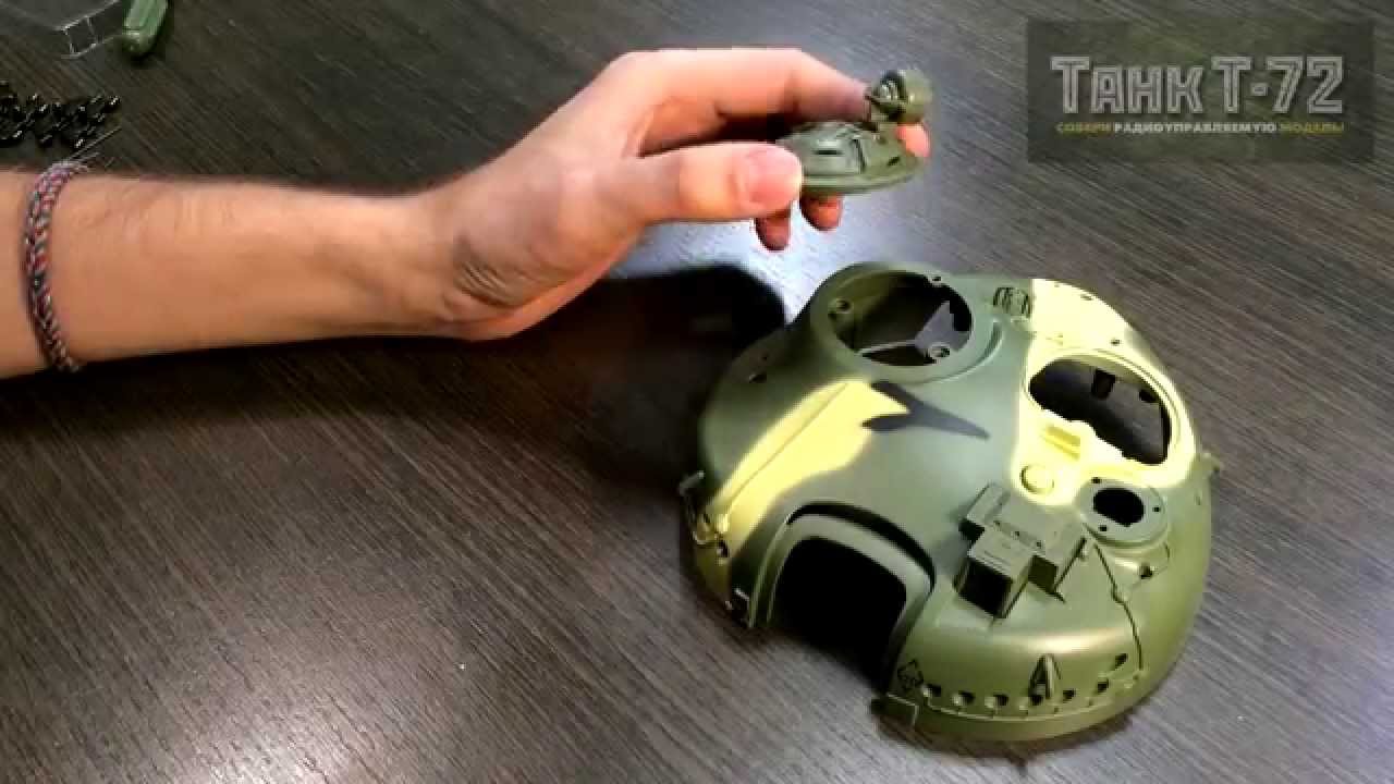 Сборка танка Т-72. Выпуск 1 масштабные модели танков