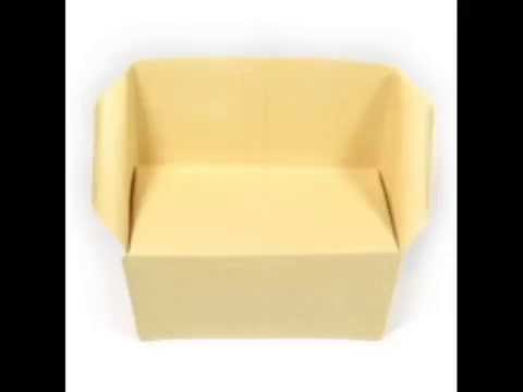 Как сделать МЕБЕЛЬ ОРИГАМИ  How To Make ORIGAMI FURNITURE
