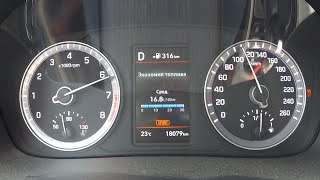 Hyundai Sonata - мелодия разгона от 0 до 100