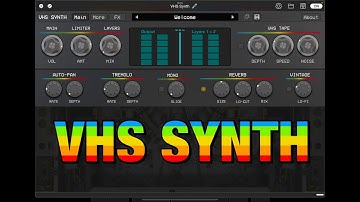 VHS SYNTH by AudioKit & Brian Funk - Pre-Release Demo - Brilliant Lo-Fi Keys