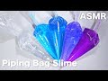 【ASMR】 Making Slime With Piping Bag 【音フェチ】｜SORA MINI