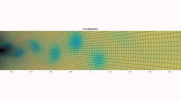 Vortex Shedding Cylinder Test Case