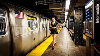 Walking in RECORD HEAT through the Streets of NYC | Lower Manhattan & NYC Waterfront, Battery Park
