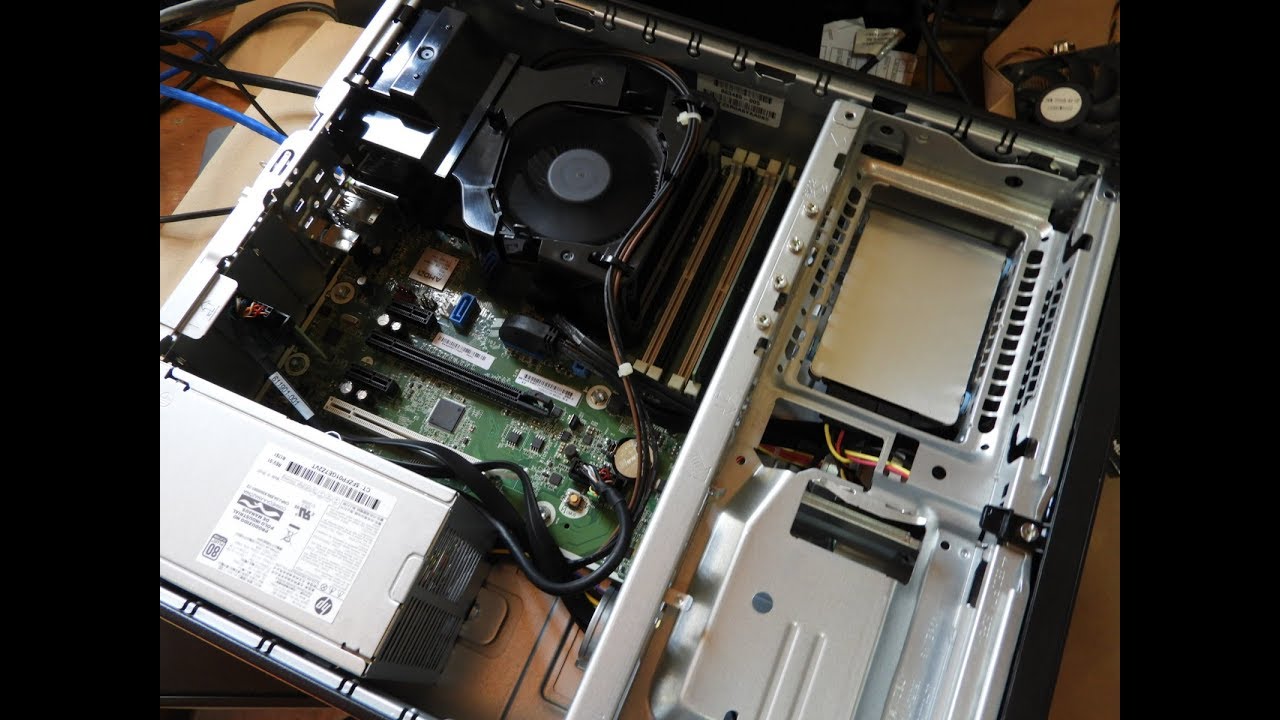 HP EliteDesk 705 G3 Mini - AMD A6-8570E R5 Con 8 GB RAM, Avvia Al BIOS (usato Come Ricambio)