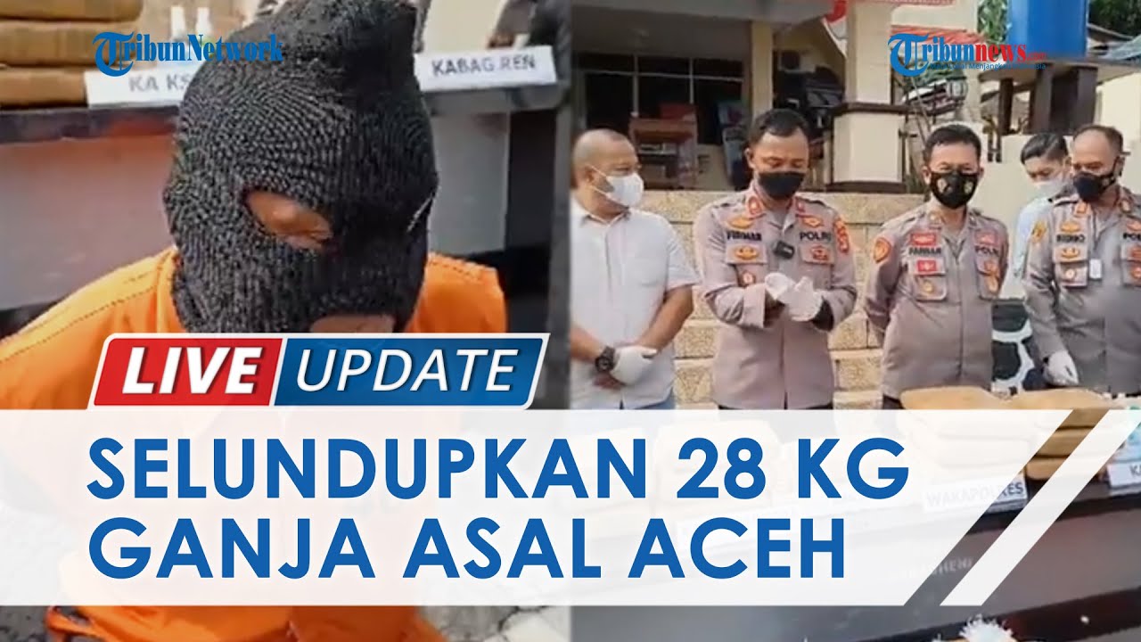 Aparat Polsek Bakauheni Gagalkan Penyelundupan Narkoba 28 Kg Asal Aceh Dalam Mobil Ekspedisi