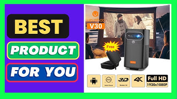 VEVSHAO V30 1080P Portable LED DLP