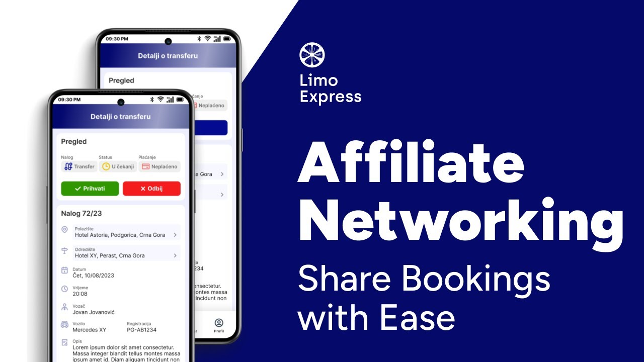 Limo Plus Login LimoExpress - Affiliate Networking: How to Share Bookings with Ease ...