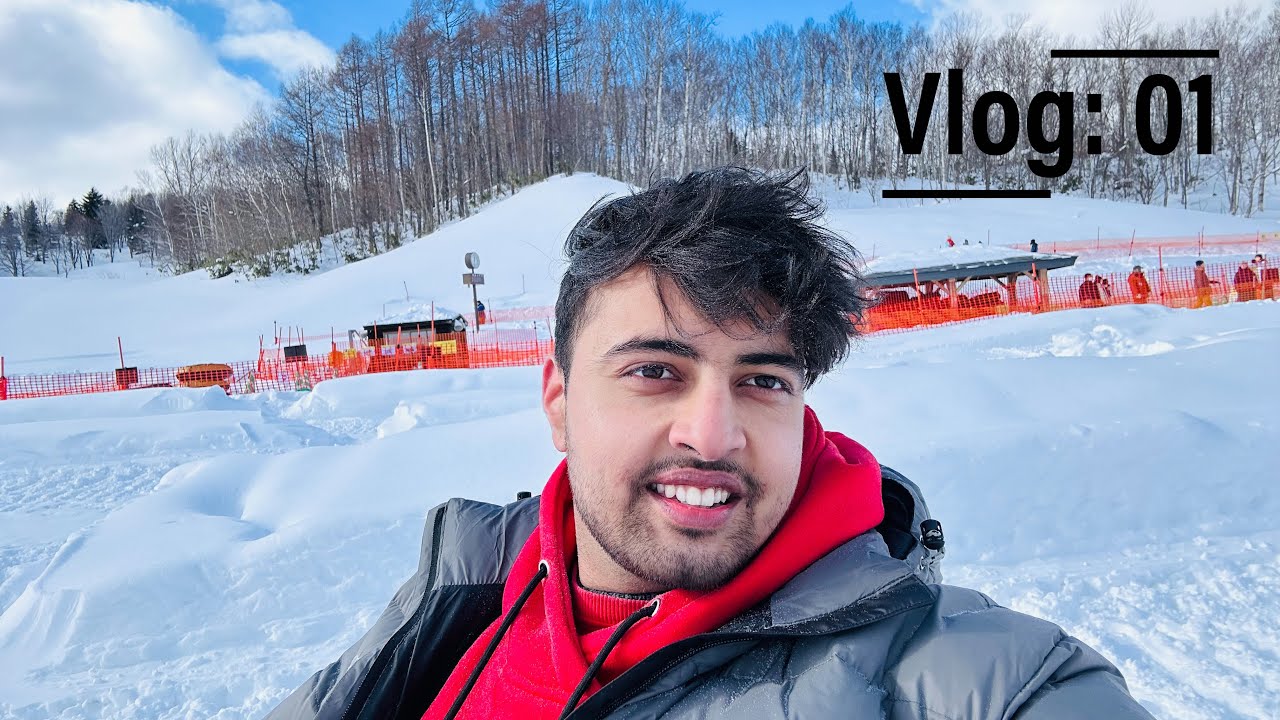 My first vlog in Japan Hokkaido vlog Nepalese students in Japan