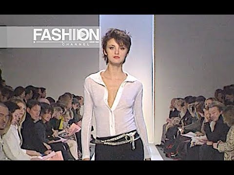 NARCISO RODRIGUEZ Fall 2000 Milan - Fashion Channel