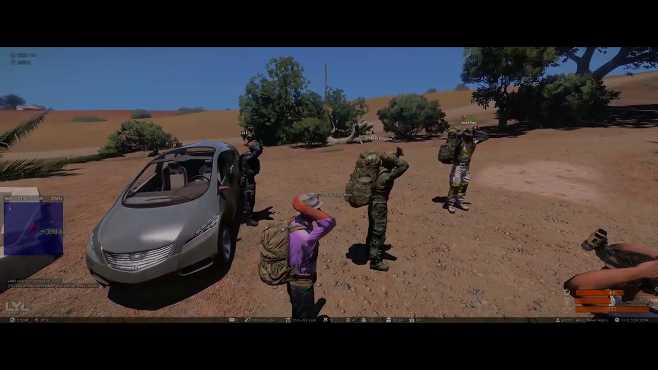 ArmA3 LYL - Goldtransport Sperrzone und der feige Raub am ATM