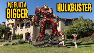 We Built a BIGGER HULKBUSTER!!! Biggest Unboxing Ever!