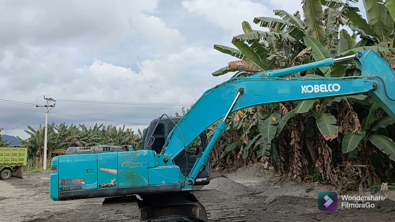 Main relief bocor, Kobelco TDK bisa steering