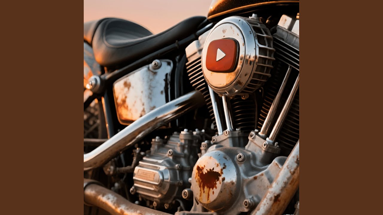 Dirty Biker Rock 'n' Roll Gasoline & Grit