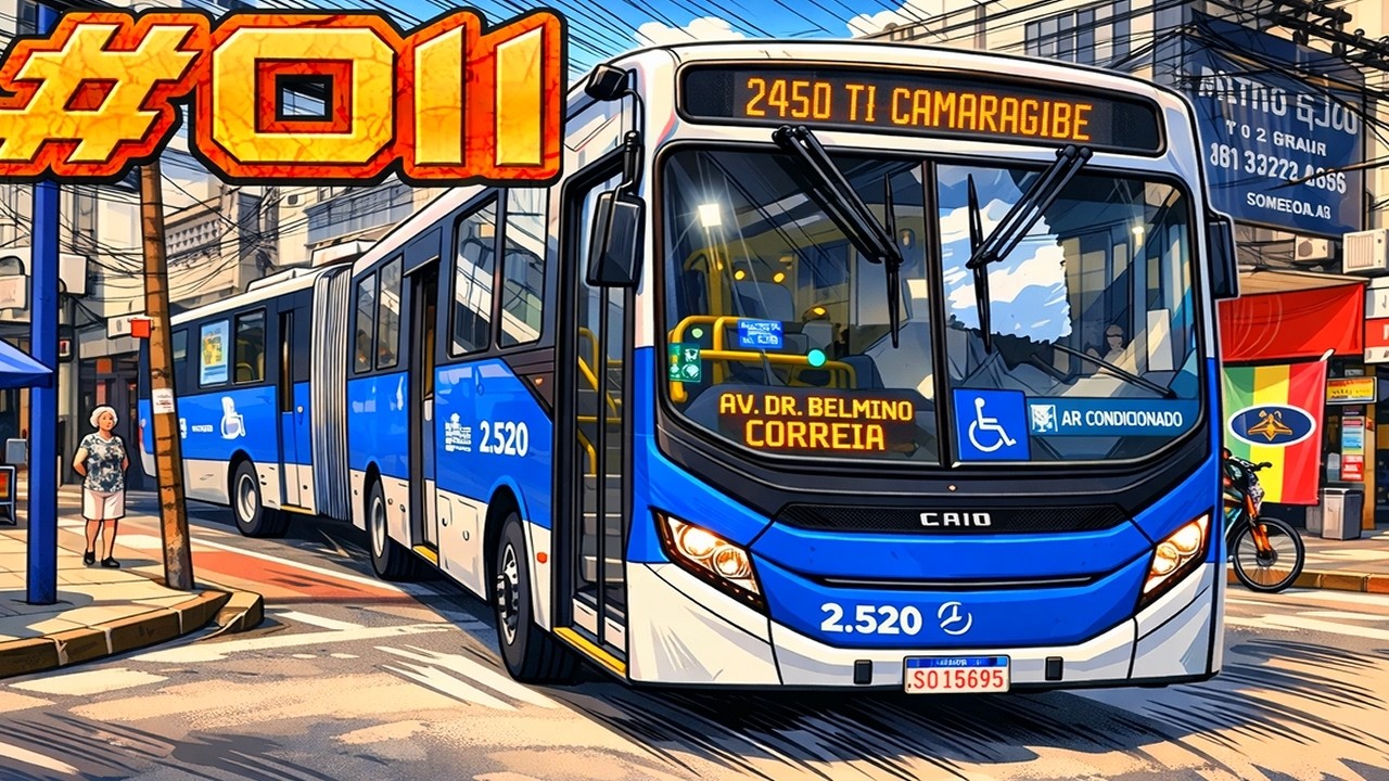 #011 - Av. Conde da Boa Vista - Ônibus desviando por conta do bloqueio na Ponte Duarte Coelho