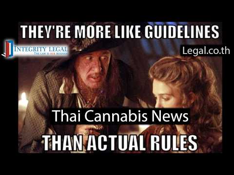 Thai Cannabis News: Are "Enforcement Guidelines" Actually Laws?