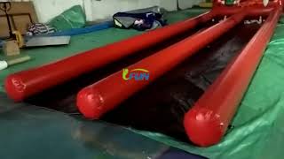 Outdoor Sport Inflatable bowling alley / Inflatable human bowling ball game