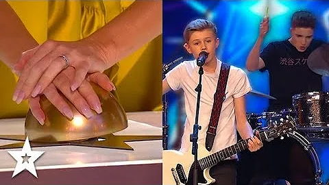 Kid Rock Band Get GOLDEN BUZZER On Britain's Got T...