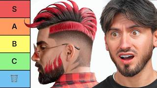Ranking My Subscribers MOST INSANE Haircuts