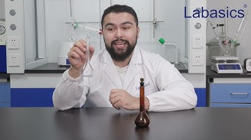 Labasics Glass & Amber Volumetric Flasks – 100ml Precision for Your Lab! 🧪