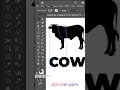 Combine letters and Vectors | #tutorial #design #art #ai#graphicdesign #trending #logo #illustration