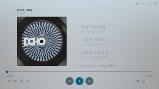 【韓繁中字】Jin (BTS)┃To Me, Today