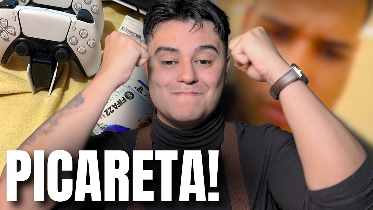 FOI COMPRAR UM PS5 BARATINHO E SE LASCOU NO GOLPE