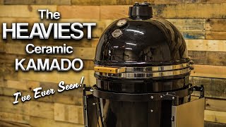 This is the HEAVIEST Kamado I've ever seen! | Grill Dome Infinity X2 Ceramic Kamado Review