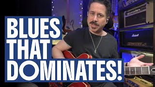 Corey Congilio Using Dominant 7 Arpeggios In A Guitar Solo