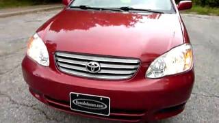 2004 Toyota Corolla CE 4dr Sedan