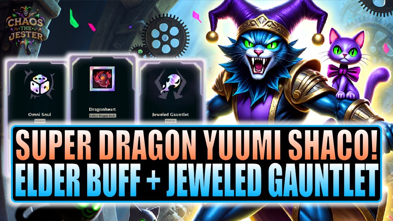 SUPER YUUMI DRAGON SHACO!! 🤡 Elder-buff & Yuumi AP Shaco GO HARD! (MUST ...