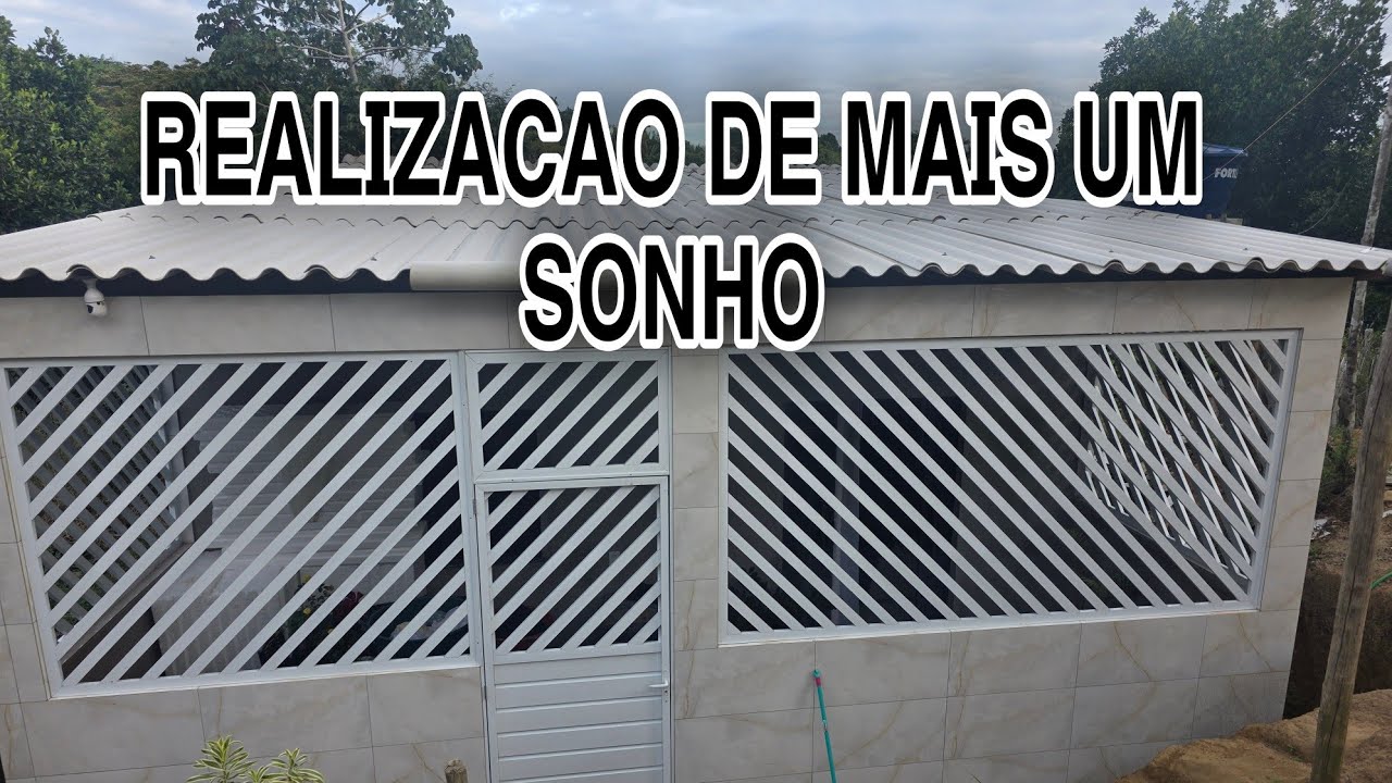 UM SONHO REALIZADO😭😭GRATIDAO SENHOR 🙌COLOCANDO AS GRADES Ficou um luxo aqui na roça 🙌😭