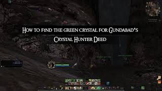 [LOTRO] How to find the Green Crystal in Pit of Stonejaws