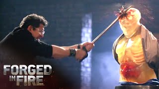 Forged in Fire: CRAZY KEAL TEST for VERY DANGEROUS Spiked Mace (Season 6)