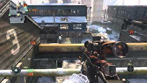 Nice no-scope on WMD (BO gameplay)