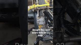 repairing an 02 acura mdx driver seat bracket