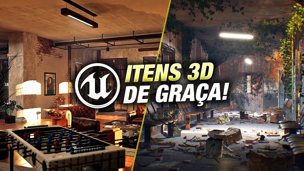 Itens DE GRAÇA para criar jogos com UNREAL ENGINE 5 - Agosto 2025 (2/2 ...