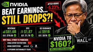 NVIDIA Just Beat Earnings… So Why Is Wall Street Panicking?