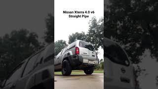 Nissan Xterra 3.3 v6 - No cats No Muffler - Straight Pipe - Second Gen