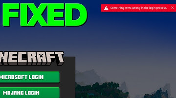 How to FIX "Something Went Wrong in the Login Process" Minecraft 2023