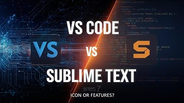 VS Code vs Sublime Text (2025) | Icon or Features? The Ultimate Code Editor Showdown