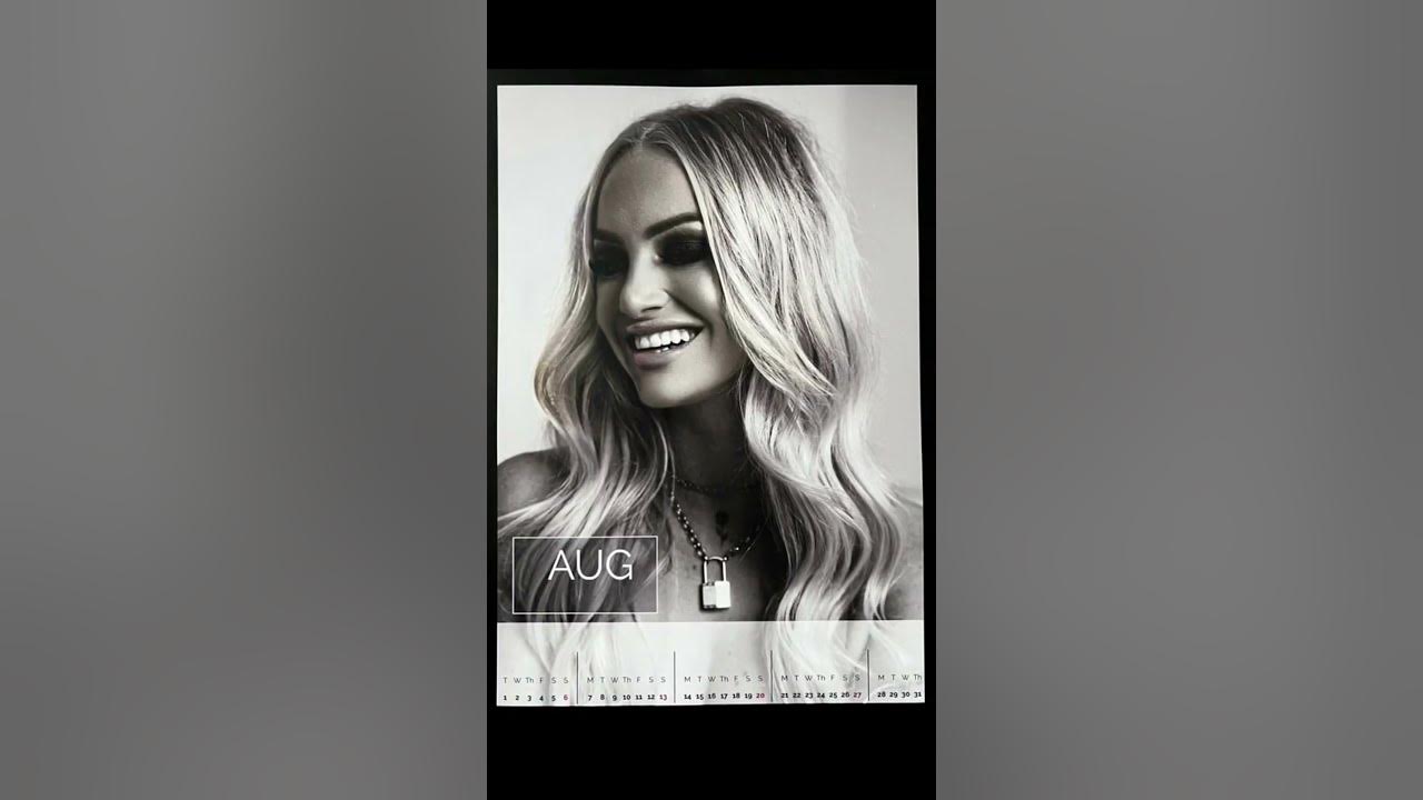 Alisha Lehmann Calendar 2023 │ Calendário da Alisha Lehmann 2023 