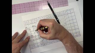 Drawing Perspective with David Chelsea:  A One-Point Perspective Grid With Figure Reference