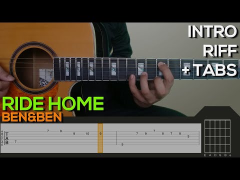 Ben&Ben - Ride Home Guitar Tutorial [INTRO + TABS]