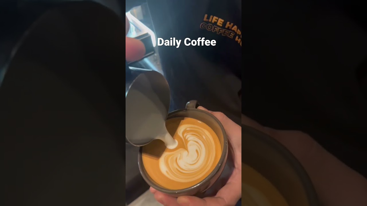 LATTE |ART| Magical Riverse 