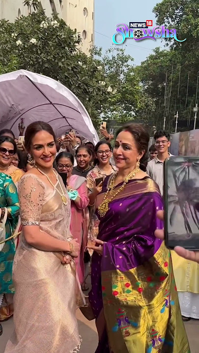 Dream Girl & Her Daughter, Esha Deol, Twinning In Elegance & Looking 'Sari-ously' Beautiful | N18S